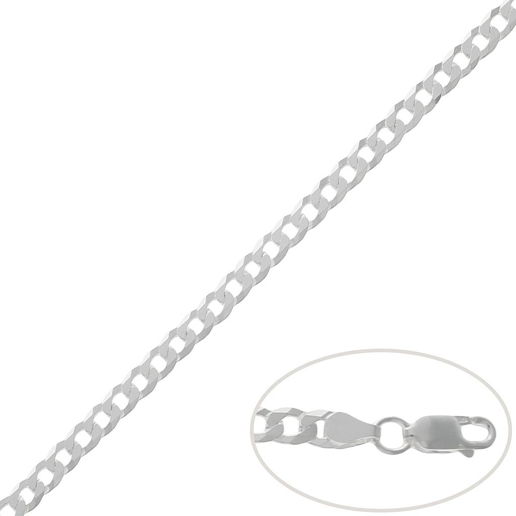 CADENA DE PLATA 925MM "BARBADA" - 5MM
