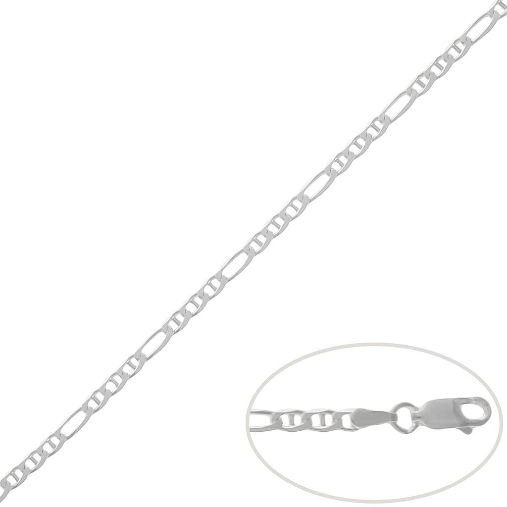 CADENA DE PLATA 925MM "ANCLA" - 3MM