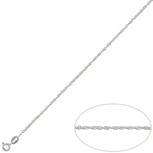 CADENA DE PLATA 925MM "SINGAPUR" - 1.50MM