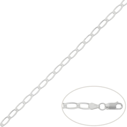 CADENA DE PLATA 925MM "BILBAO" - 4MM